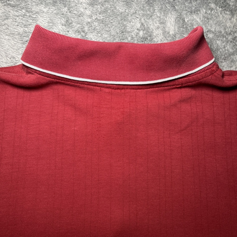 Vintage Coca-Cola Employee Embroidered Short Sleeve Red Polo Shirt Men's SZ XL - Picture 16 of 16